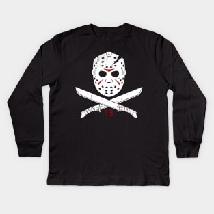 Jolly Voorhees Kids Long Sleeve T-Shirt